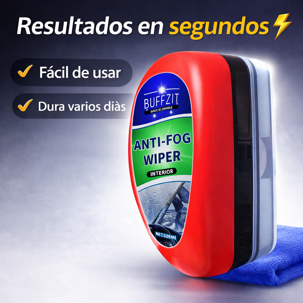 No sigas conduciendo con los vidrios empañados… es peligroso ⚠️