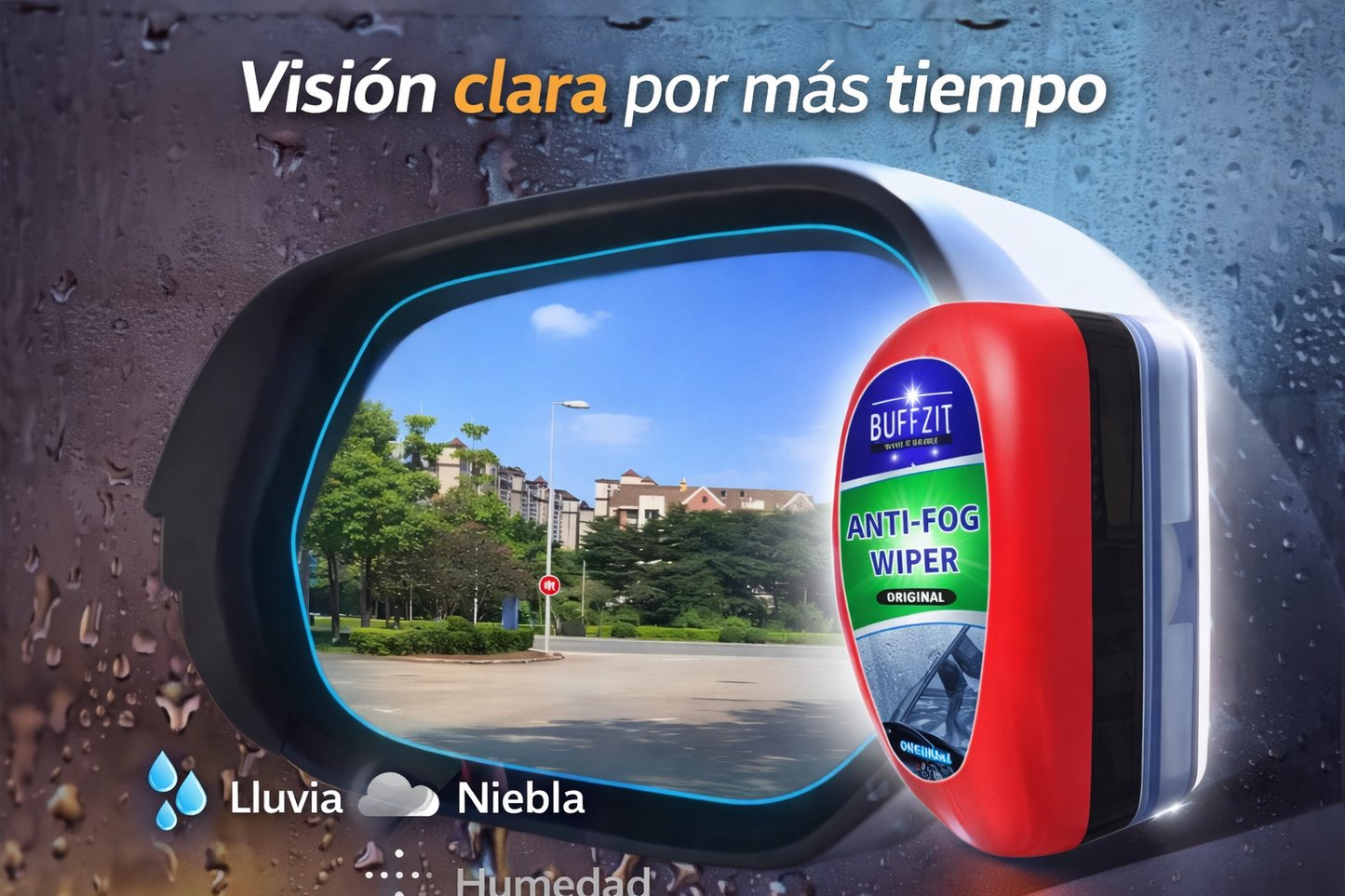 No sigas conduciendo con los vidrios empañados… es peligroso ⚠️